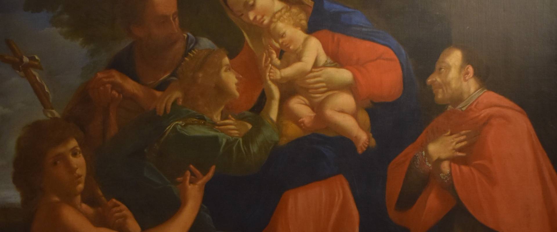 Aureliano Milani, Matrimonio mistico di Santa Caterina d'Alessandria, Pinacoteca Civica Pieve di Cento foto di Nicola Quirico